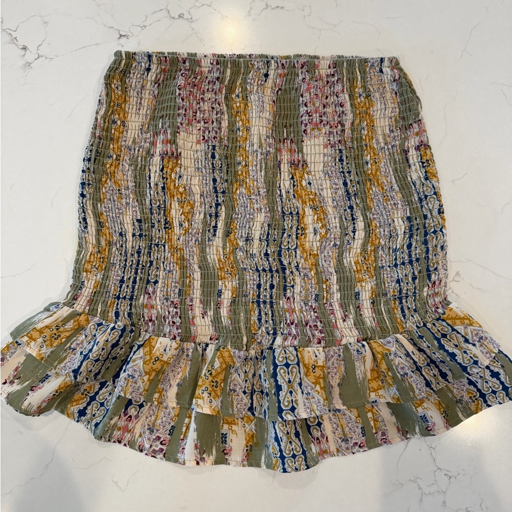 Smocked Mini Skirt ( Only Worn Once)